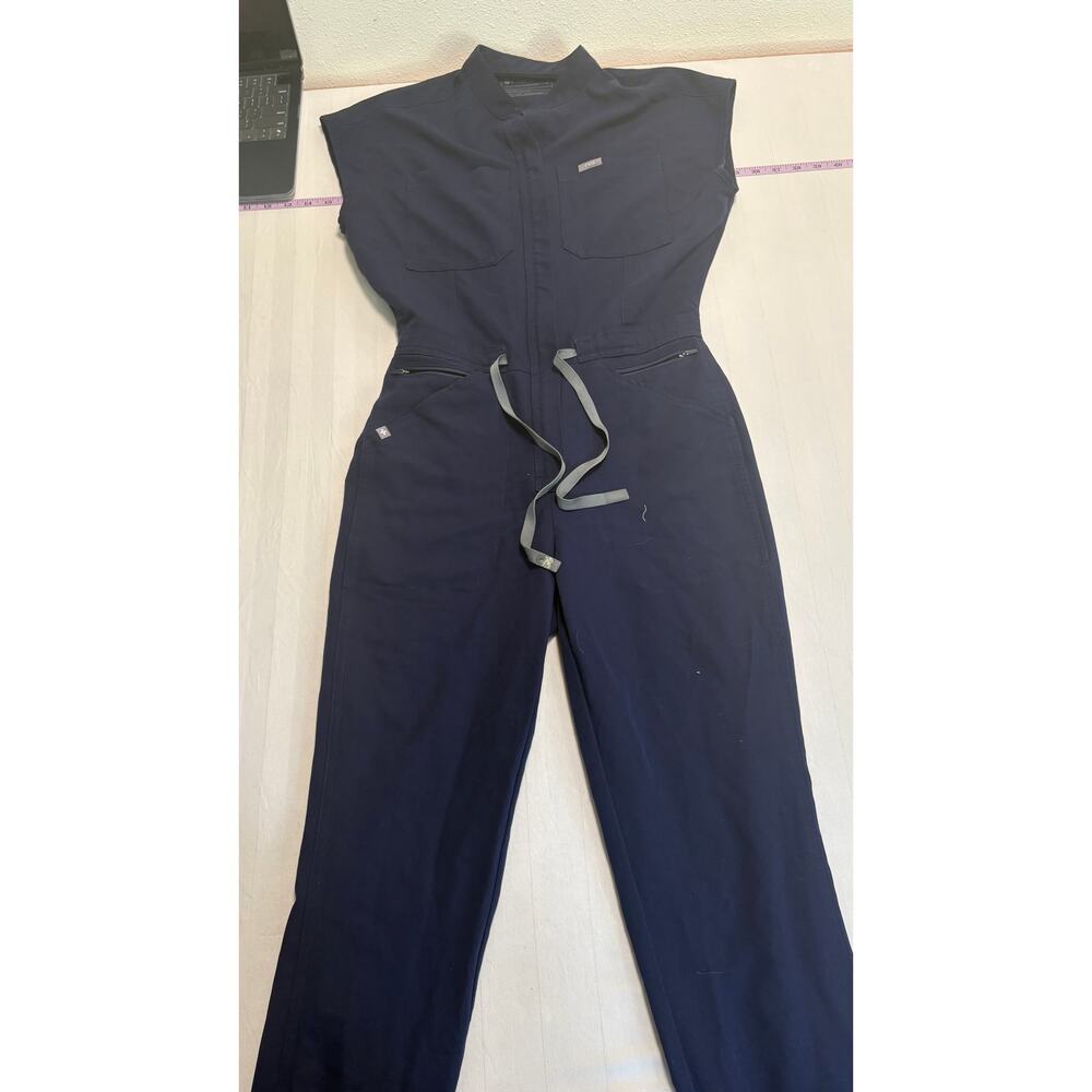 FIGS Navy Utility Scrub Jumpsuit – XS